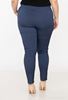 Picture of CURVY GIRL STRETCH PULL UP DENIM TROUSER